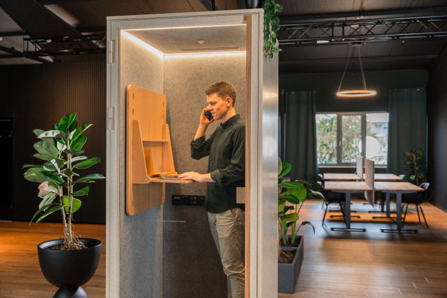 Schallisolierte Telefonbox HUUS Call - 5